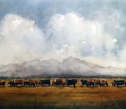 watercolor painting