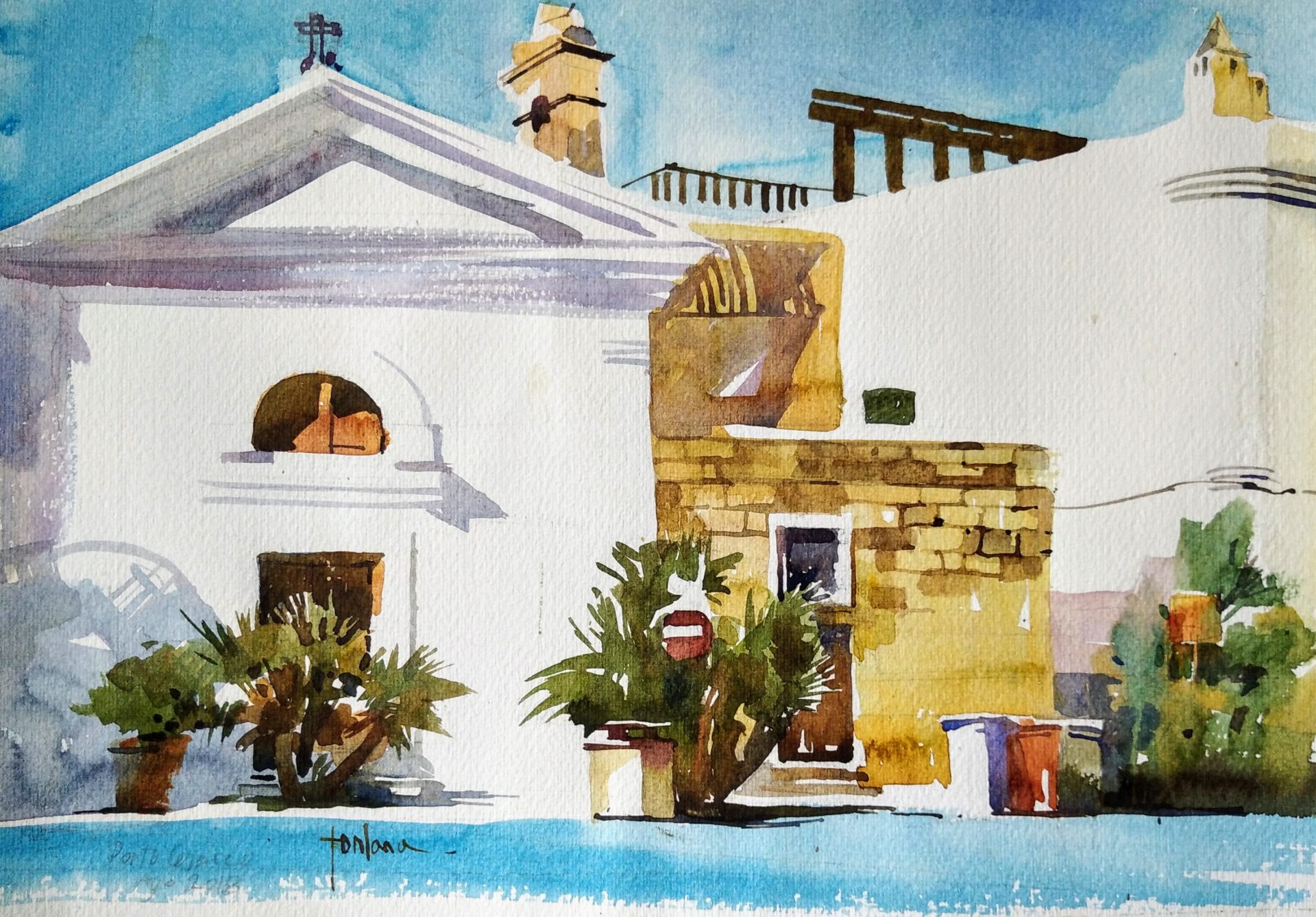 Francesco Fontana on Painting Cities - American Watercolor