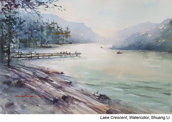 Watercolor Plein Air Basics: A Guide to Outdoor Watercolor Painting by  Shuang Li