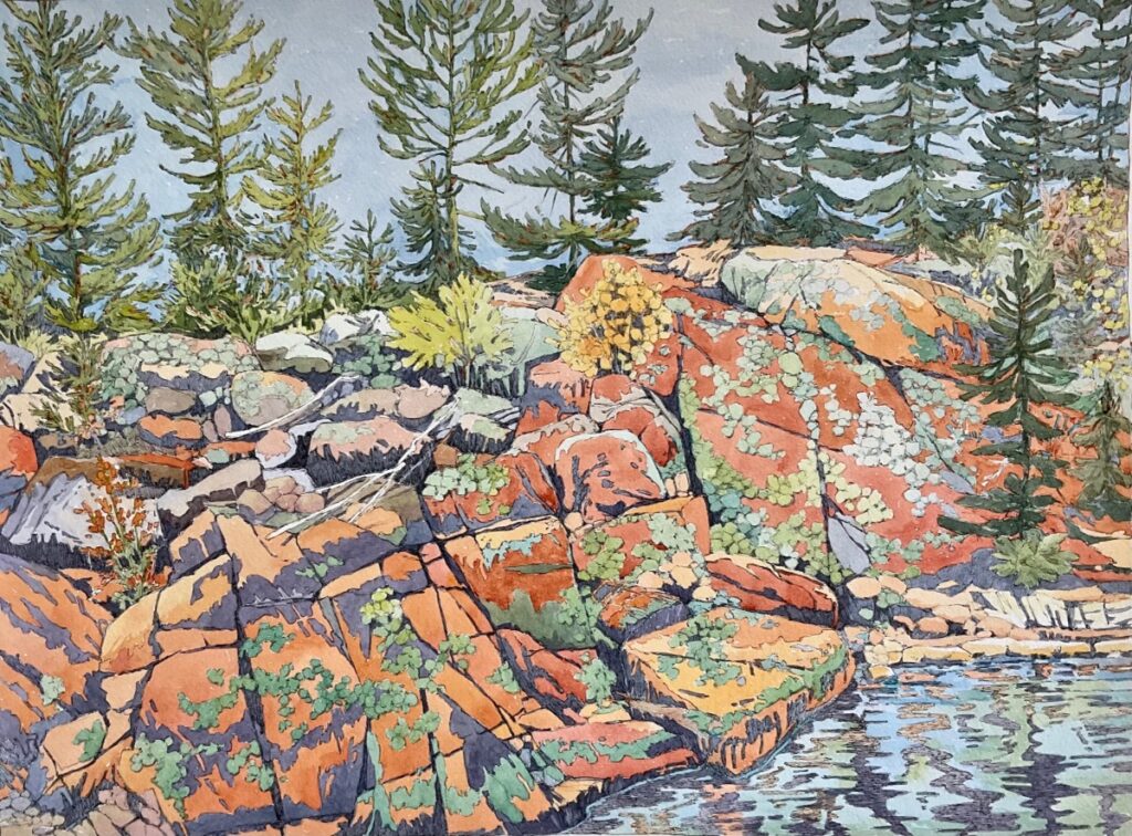 Watercolors Fit For a King - American Watercolor