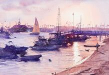Watercolor Makes History at Laguna Beach Plein Air Invitational