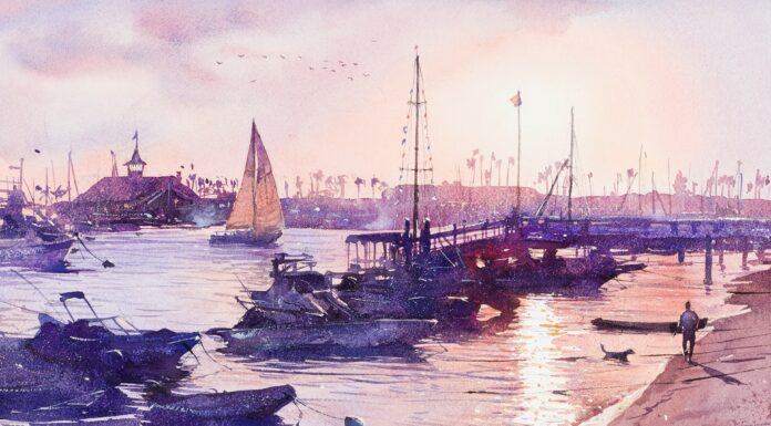 Watercolor Makes History at Laguna Beach Plein Air Invitational