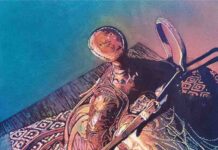 When Watercolor Meets the Runway