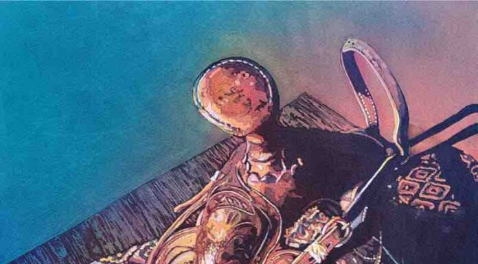 When Watercolor Meets the Runway