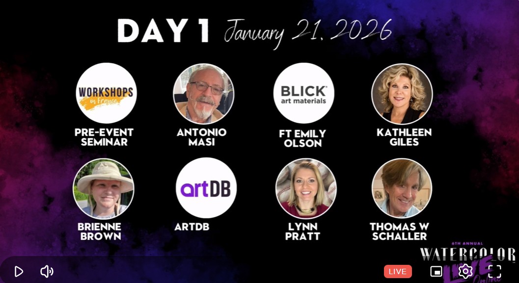 Watercolor Live 2026 - Day 1