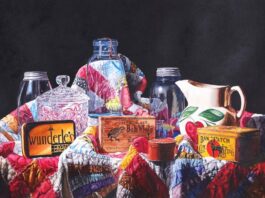 "Objects on a Quilt"